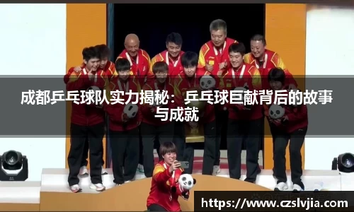 成都乒乓球队实力揭秘：乒乓球巨献背后的故事与成就